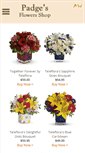 Mobile Screenshot of padgesflowersshop.com